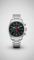 Stainless Steel Chronograph Bold Dial